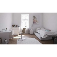 Value Bedroom Pack: Trundle bed, Bedside table, Desk & Tallboy